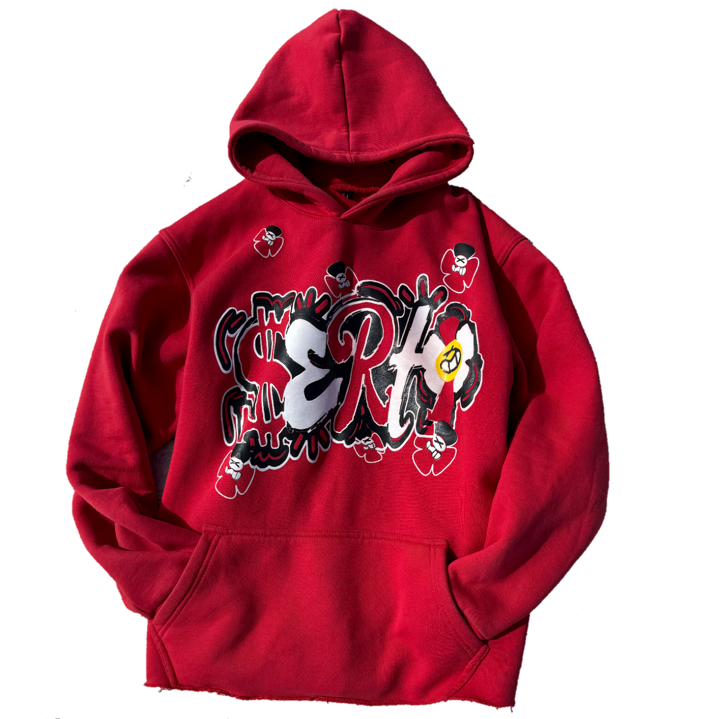Red Serti hoodie