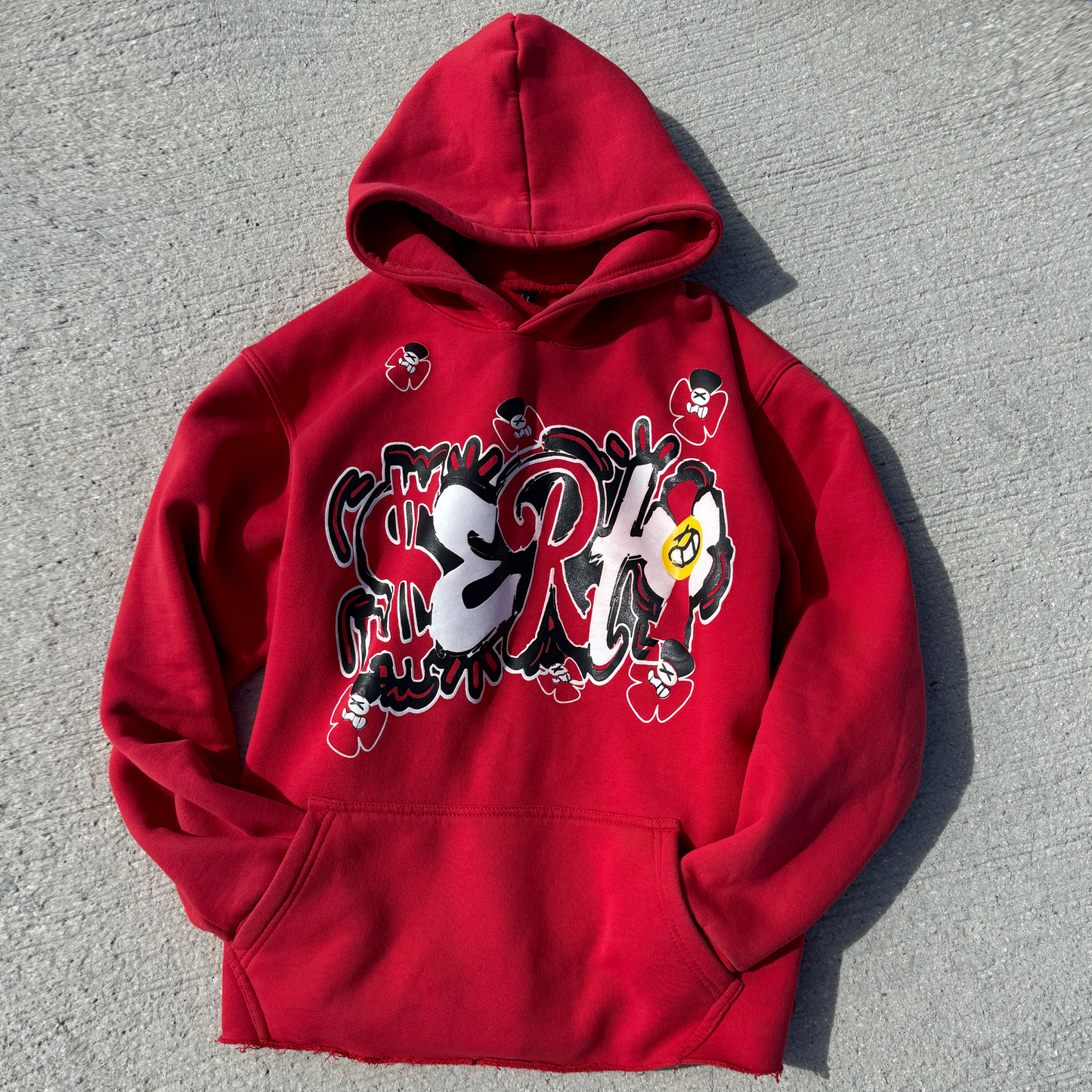 Red Serti hoodie