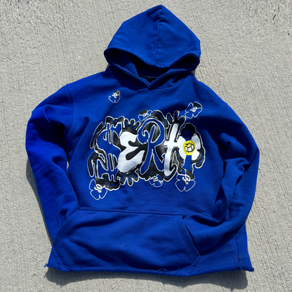 Blue Serti hoodie